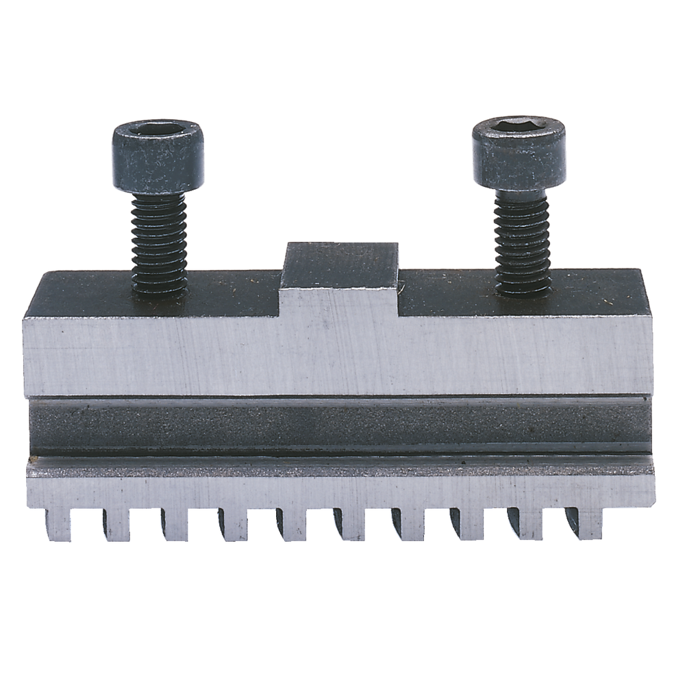 Base jaws, hardened, for three-jaw lathe chuck no. 4050010125 (125mm)